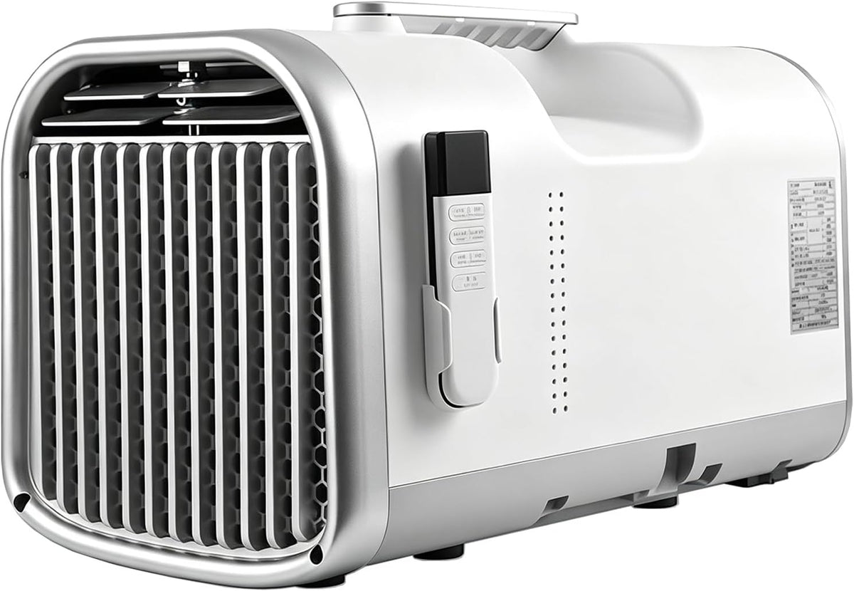 Condizionatore, Lissontine, 4400 BTU, 50,0 × 27,5 × 30,5 cm, 330 W, Bianco, telecomando