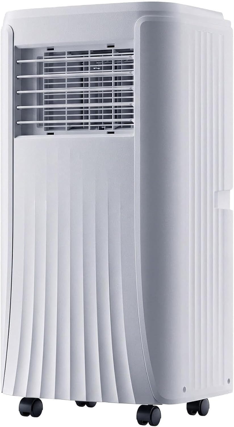 Faozhuo, Condizionatore portatile, 10000 BTU, 16°C, 23 litri, Bianco, telecomando, timer, funzionamento senza fili