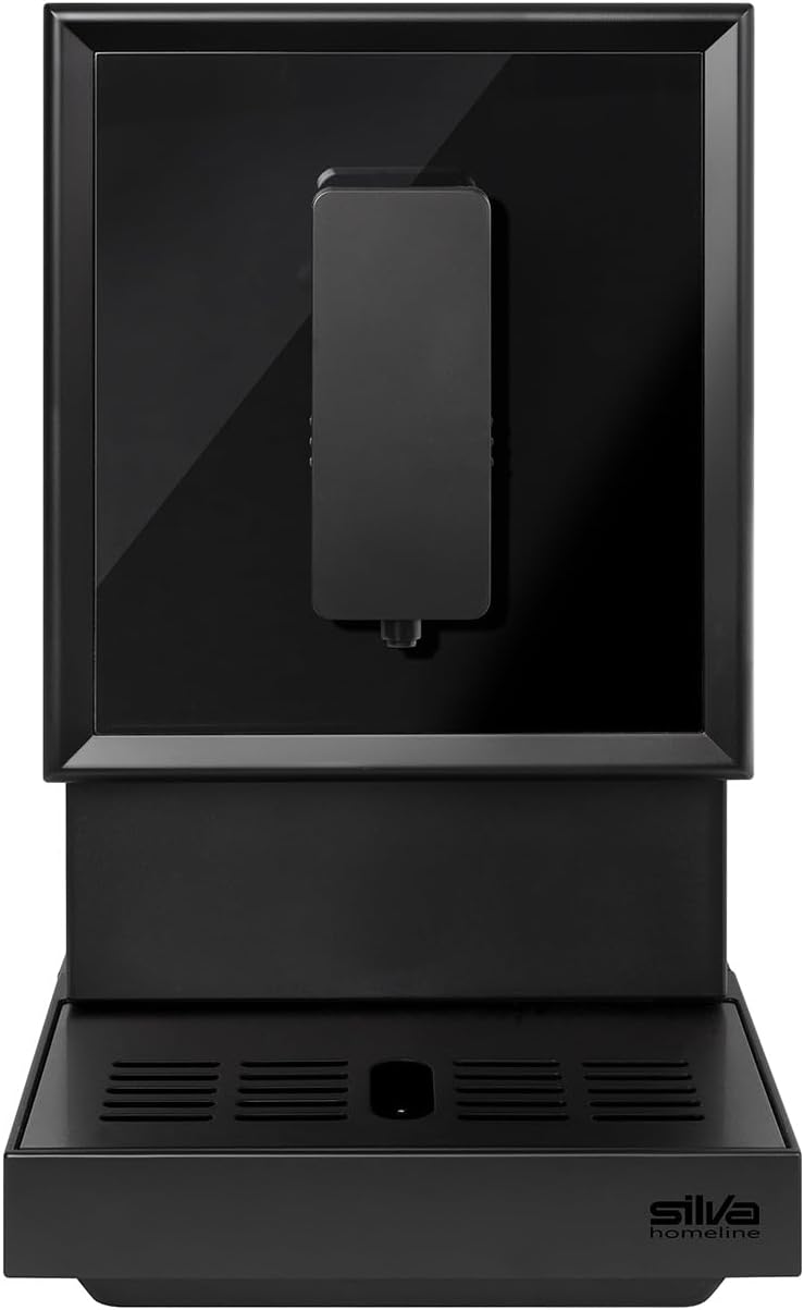 Silva Schneider, Macchina da caffè, 18 cm, 19 bar, Argento, acciaio inox, illuminazione LED