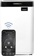 Comedes, Deumidificatore, 25 litri, 100 m, 230 m, Bianco, Wi-Fi, timer