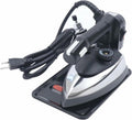 KFJZGZZ, Ferri a vapore, 110 V, 1200 W, 31 x 28 x 18 cm, Nero
