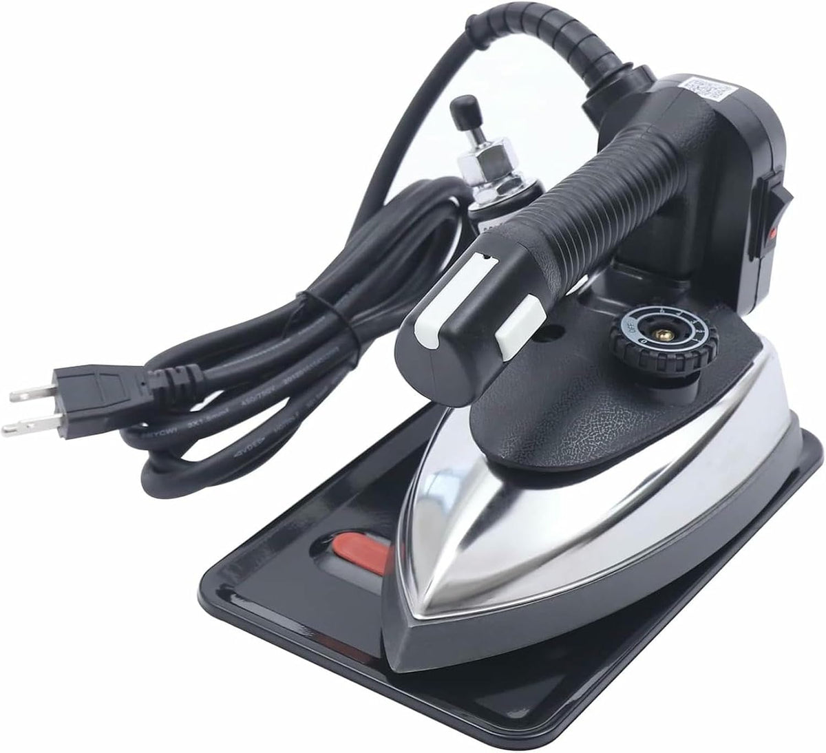 KFJZGZZ, Ferri a vapore, 110 V, 1200 W, 31 x 28 x 18 cm, Nero