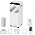 Deumidificatore, JIYINGHUI, 9000 BTU, 1000 W, 12 m, Bianco, telecomando, timer, 3 in 1