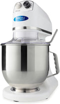 Maxima, Impastatrice planetaria, 7 L, 425 x 425 x 240 mm, 230 V, Bianco, acciaio inox