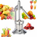 Spremiagrumi manuale, 36 x 13 x 18,5 cm, 1400 g, Argento, acciaio inox