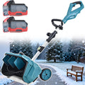 Pale da neve, 40,7 cm, 20 cm, 1000 W, Nero, funzionamento senza fili