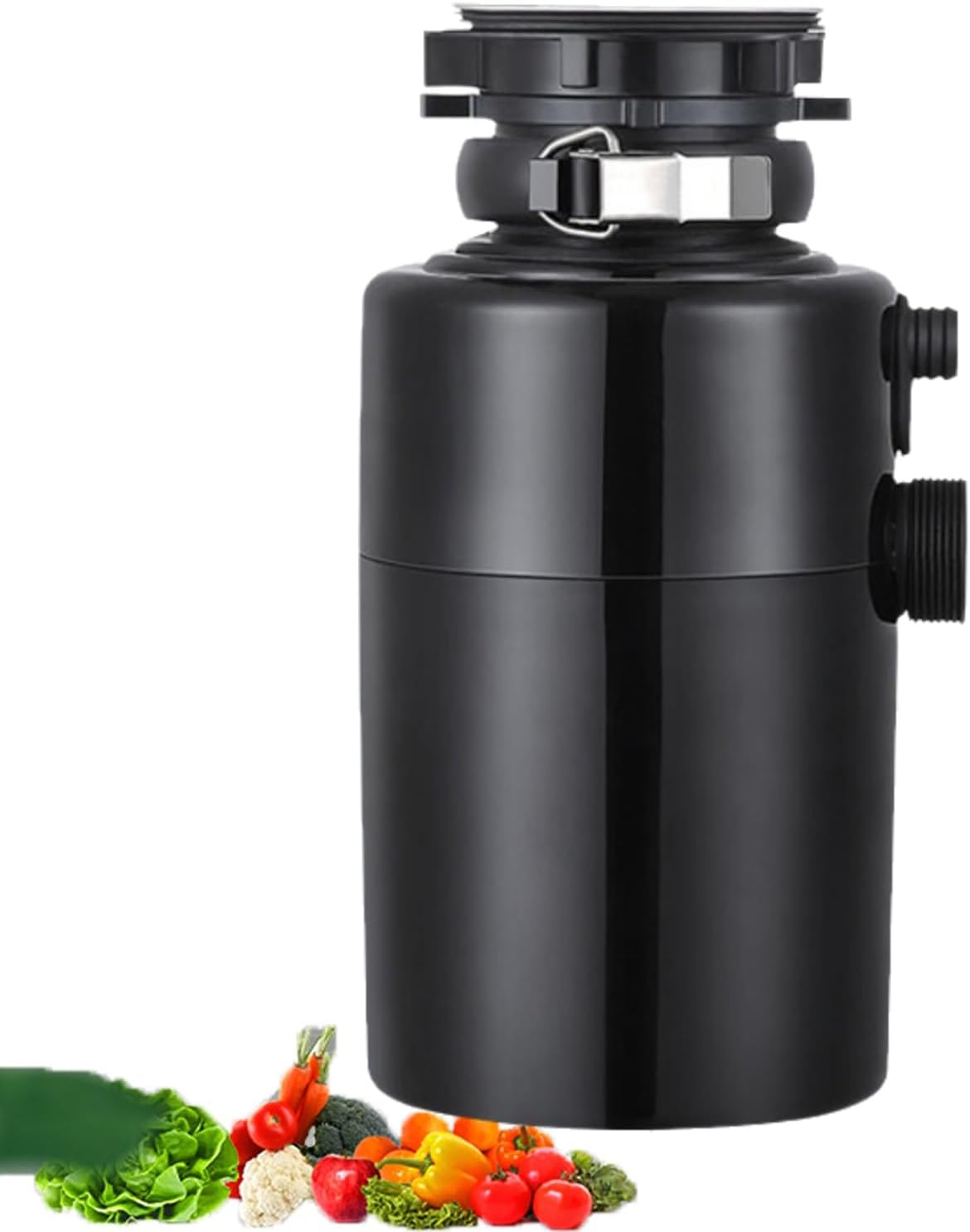 HFDJRWK, Tritarifiuti e parti, 220 V, 560 W, 3800 giri/min, Nero