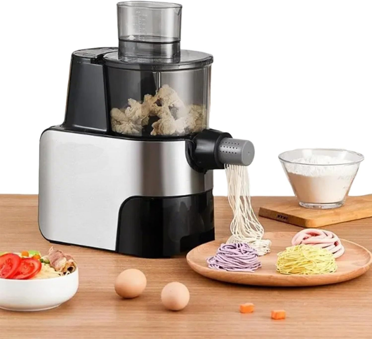 twostronking, Impastatrice planetaria, 120 Giri/Min, 450 W, 1,5 L, Nero, vano contenitore, 2 in 1