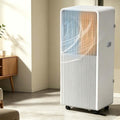 KGAIXN, Condizionatore portatile, 5000 BTU, 10 m, Bianco, telecomando, timer, motore inverter