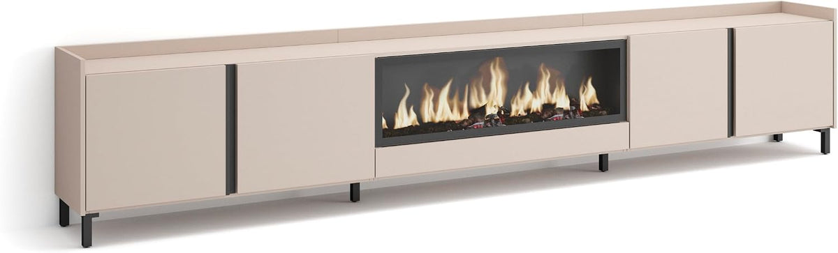 Skraut Home, Smart TV, 109 cm, 50 cm, 35 cm, Nero, alluminio, illuminazione LED, telecomando