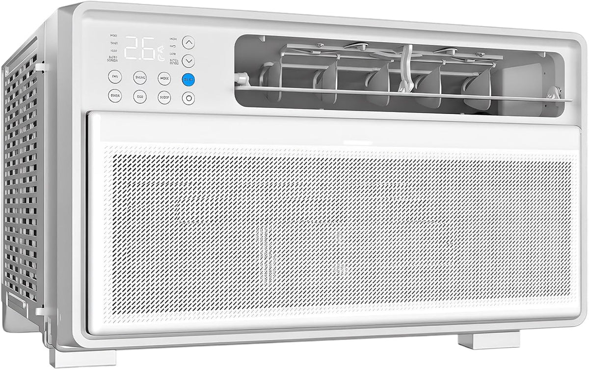 Wangyingxu, Condizionatore, 9000 BTU, Bianco, telecomando, motore inverter