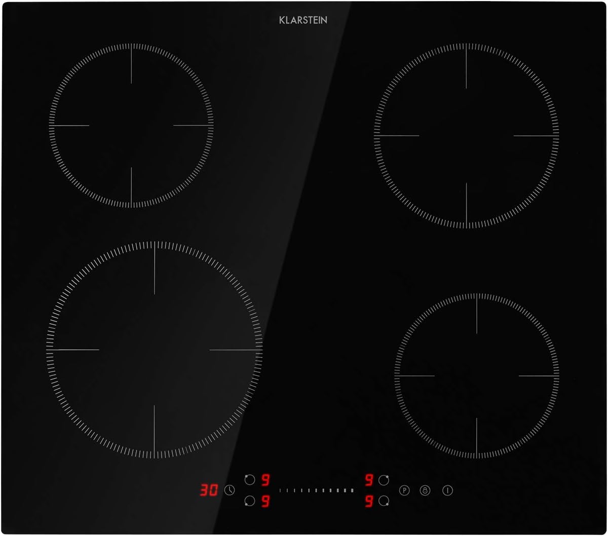 KLARSTEIN, Piano cottura, 7200 W, Nero