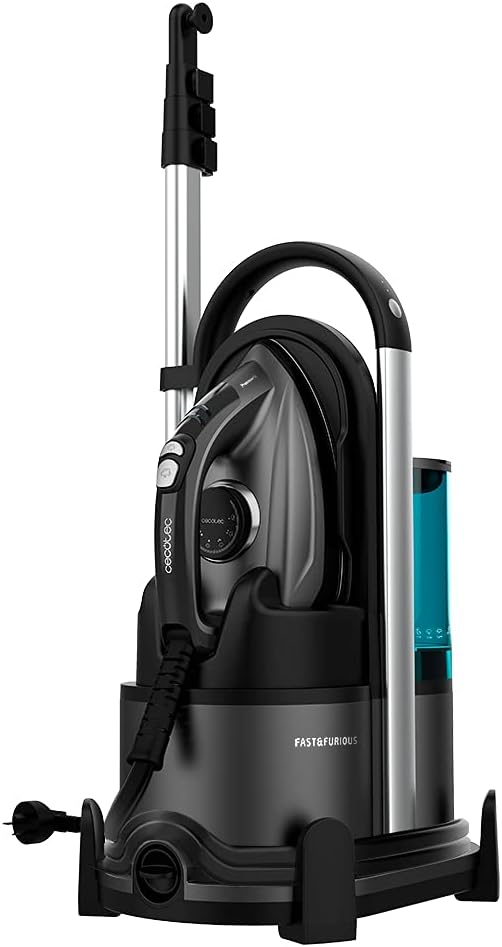 Cecotec, Ferri a caldaia, 2600 W, 8 bar, 240 g, Nero