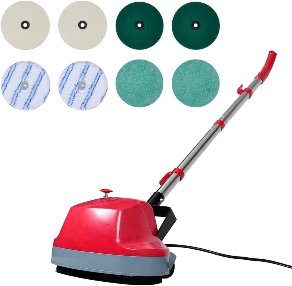 WDGJJFECNMUEHI, Lucidatrici, 400 RPM, 3,2 kg, 230 V, Nero, acciaio inox, 5 in 1