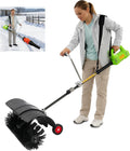 wanwanper, Aspirapolvere, 105 x 36 x 31 cm, 1300 W, 60 V, Nero, alluminio, 2 in 1