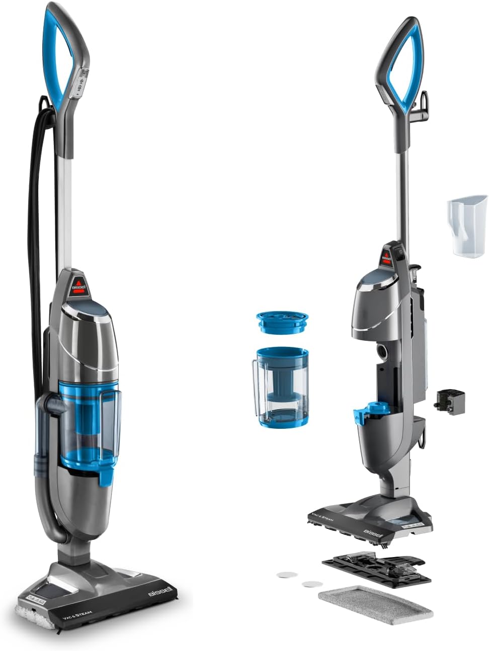 Bissell, Aspirapolvere, 4266N, Nero, vano contenitore, 2 in 1