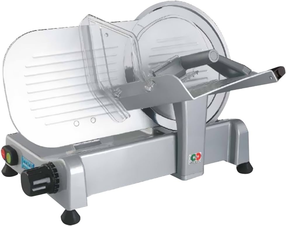 ALA 2000, Affettatrice, GP250E, 140 W, 15 mm, 250 mm, Argento, alluminio