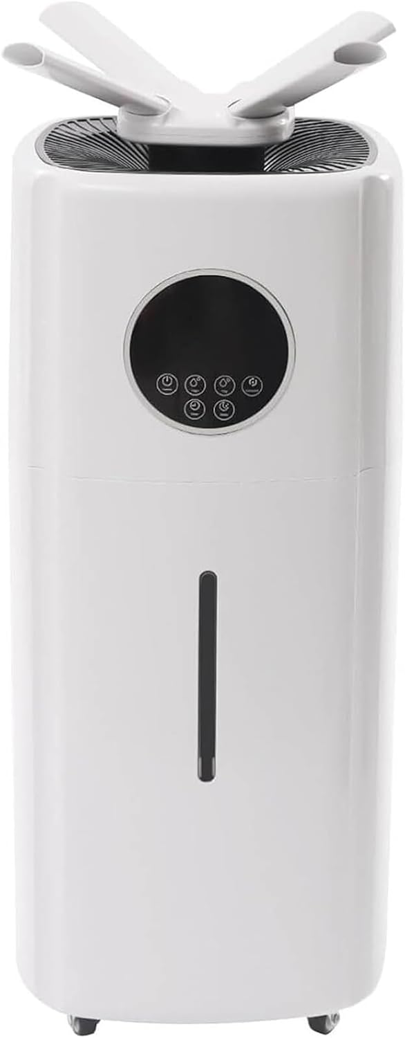 Zayuzo, Umidificatori camera singola, 21 L, 240 V, 110 W, Nero, acciaio inox, timer