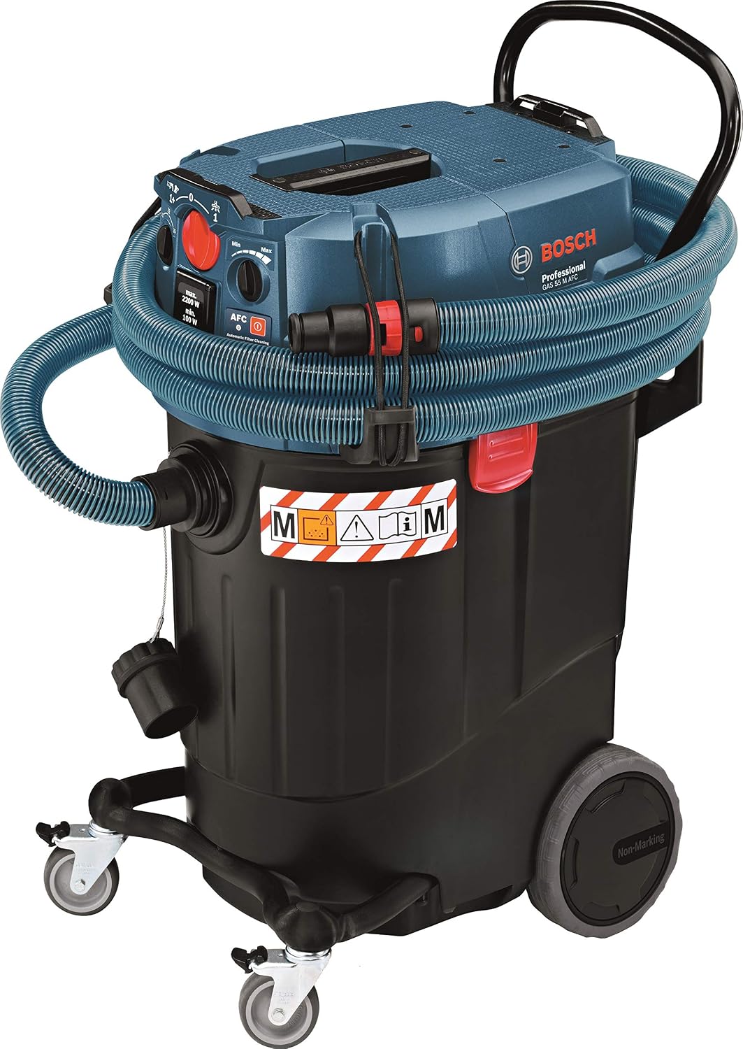 Aspirapolvere solidi e liquidi, 06019C33W0, Bosch Professional, 55 M, 1380 W, Blu