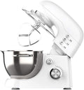 BLUNOA, Robot da cucina, 32 x 29 x 20 cm, 400 W, 3 litri, Bianco, acciaio inox