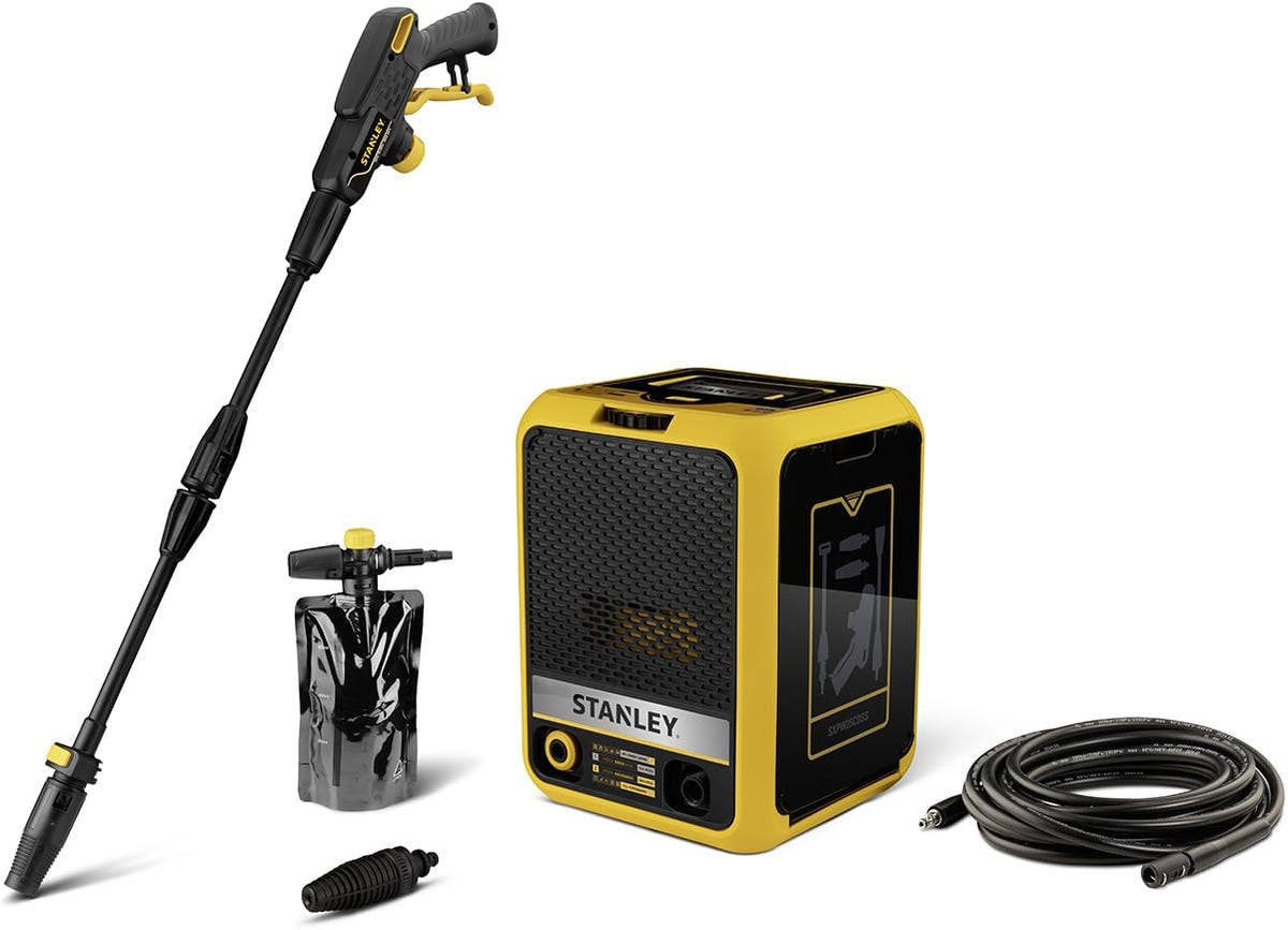 STANLEY, Idropulitrice, SXPW25CDSS, 180 bar, 500 l, 2500 W, Nero