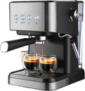 Macchina da caffè, 1050 W, 1,5 l, 18,5 x 28 x 26,4 cm, Nero/Argento