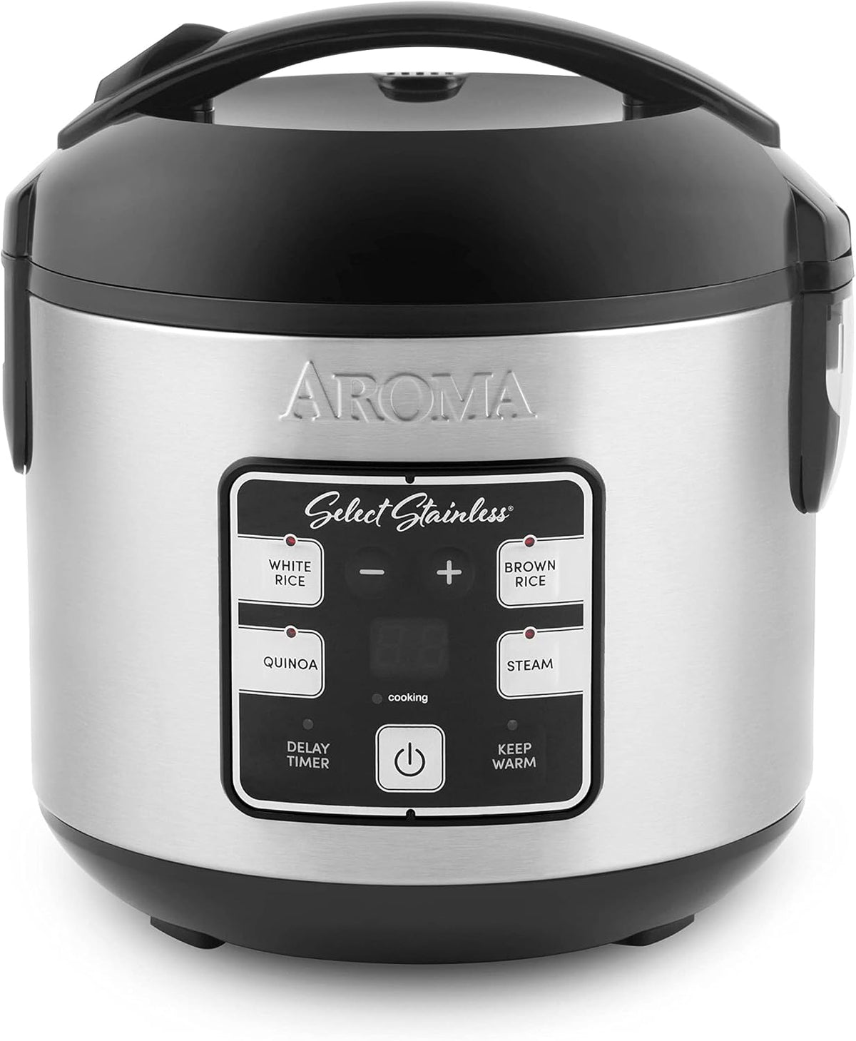 AROMA, Cuociriso, ARC-914SBDS, Argento, acciaio inox, timer