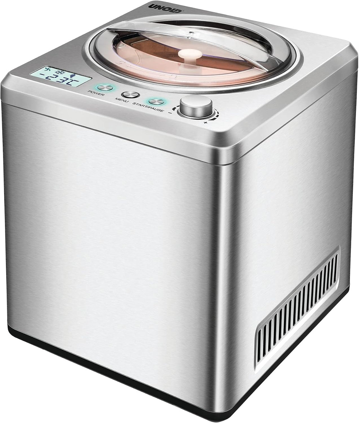 Gelatiera, Unold, 48872 M, 2 L, 180 W, Argento