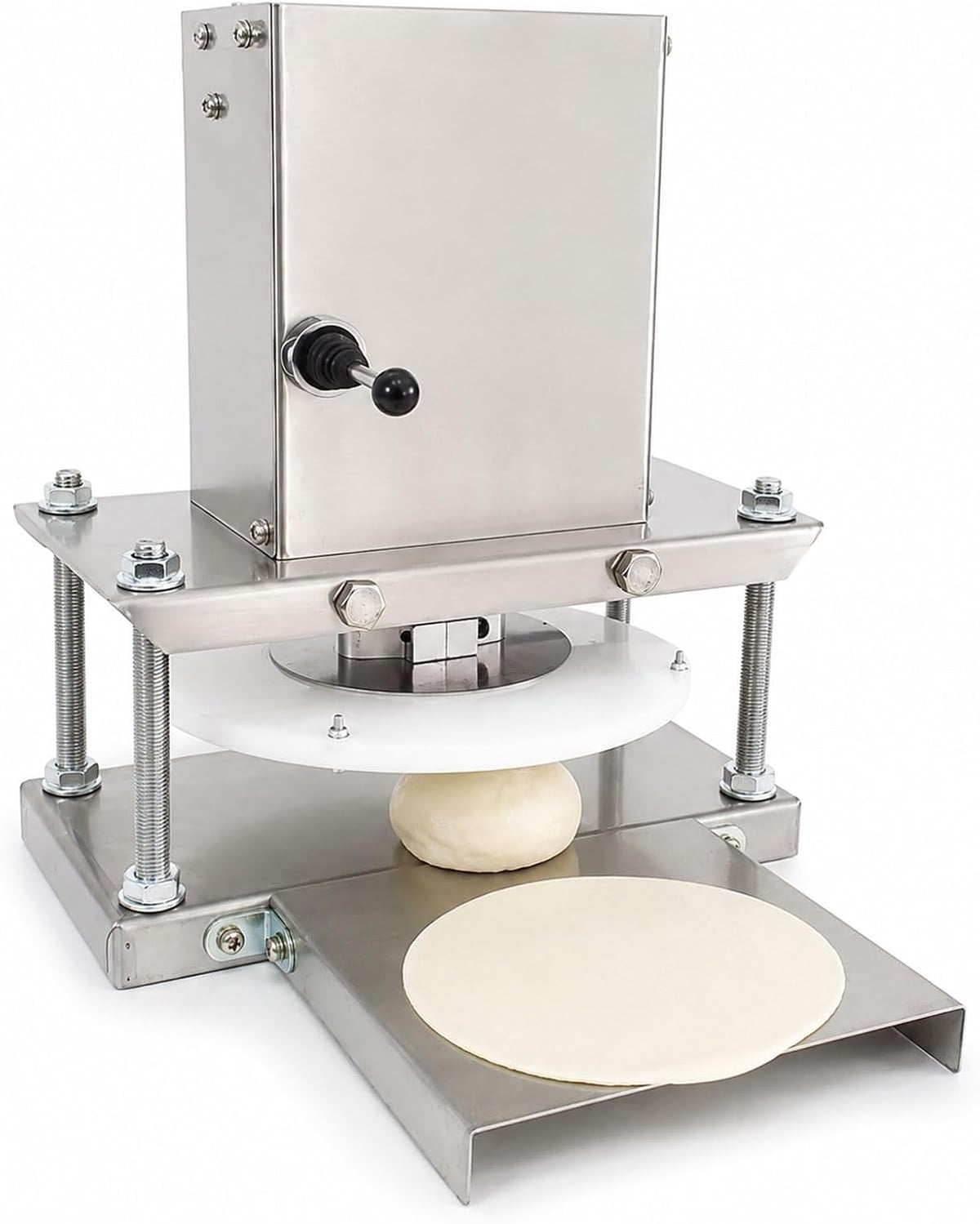 BDJSN, Macchine per la pasta elettriche, 22 Cm, 40 × 36 × 34 cm, 220 V, Argento, acciaio inox