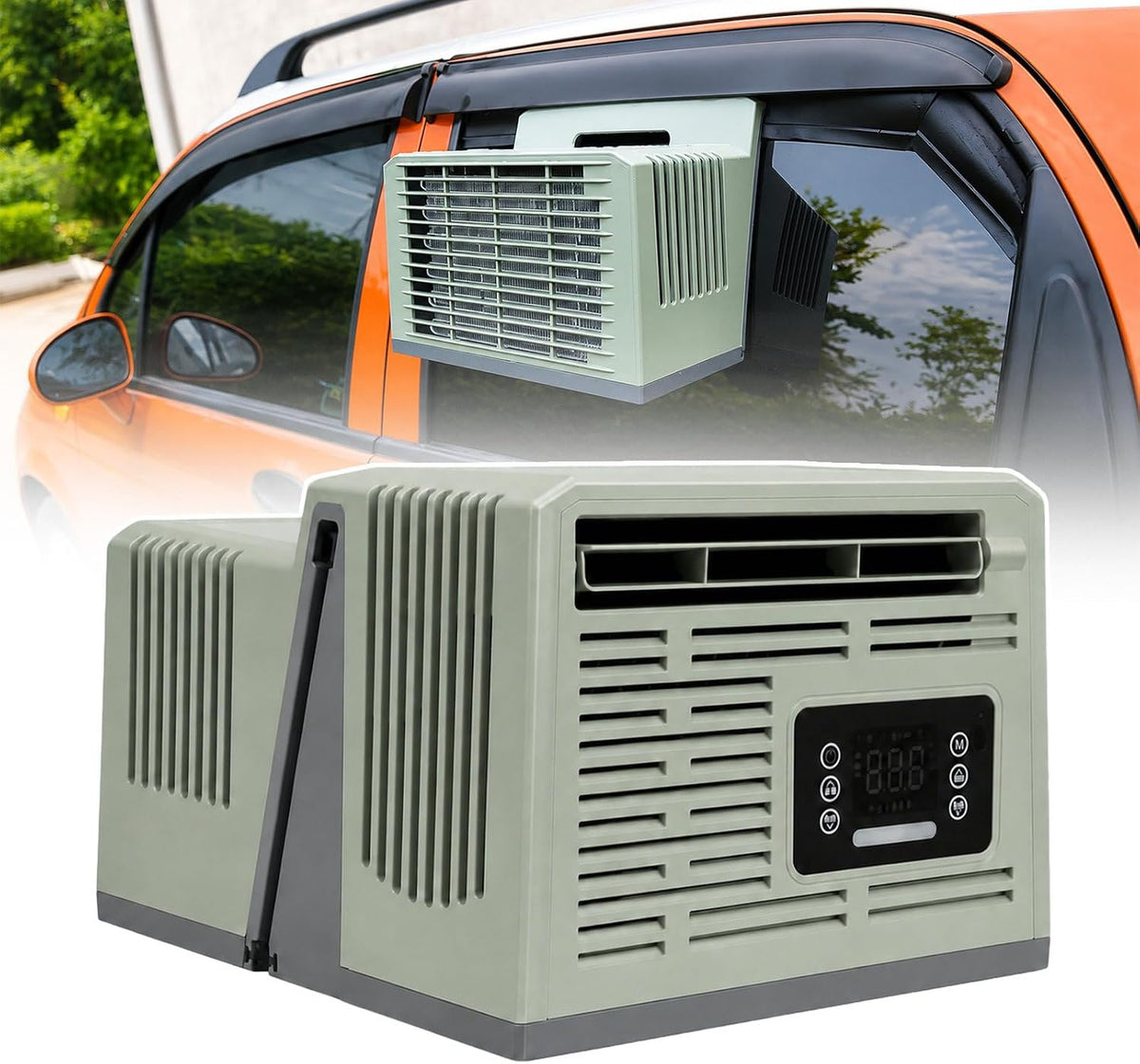 agreilduite, Condizionatore portatile, 48 V, 3412 BTU, 45 dB, Bianco, telecomando, timer