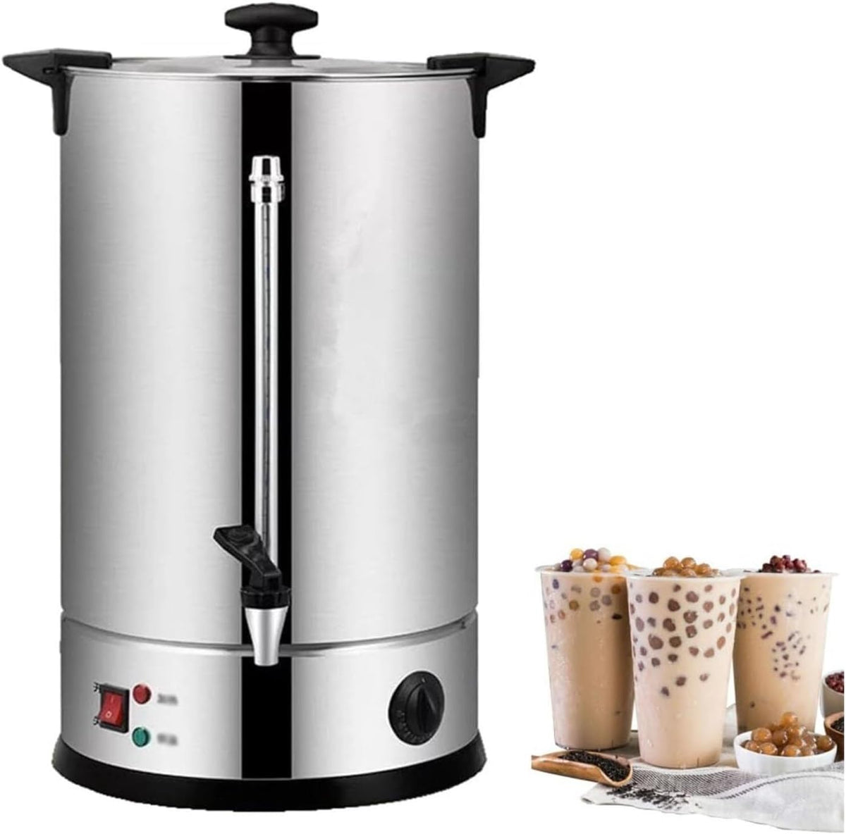 Erogatori d'acqua calda, 8-45L, YXCMD, 45 L, 1800 W, 2,37 kg, Argento, acciaio inox