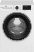 Beko, Lavatrice, BWGU384S, 84x60x55 cm, 8 kg, 50 cm, Bianco, Bluetooth, autopulizia, motore inverter