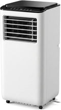 HUANQIN, Condizionatore, 12000 BTU, 16°C, 1,5 m, Nero, illuminazione LED, telecomando, timer