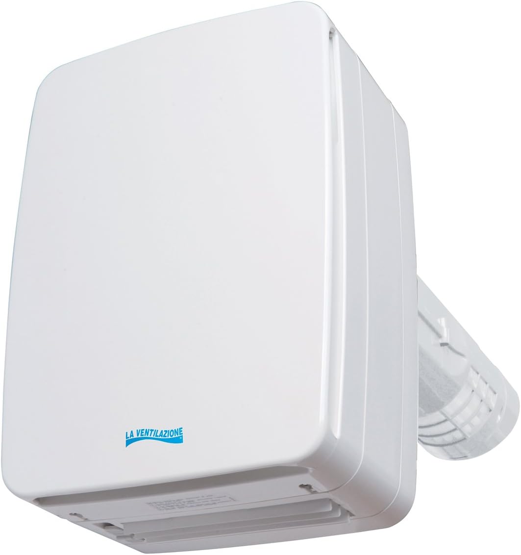 La Ventilazione, Registri, V-ECO100P, 32 cm, 3 W, 20 dB, Bianco