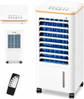 LCAIHONG, Condizionatore portatile, 23,5×23,5×60 cm, 60 W, 6,5 L, Bianco, telecomando